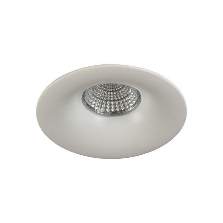 INCOLAMP EMPOTRABLE REDONDO BLANCO