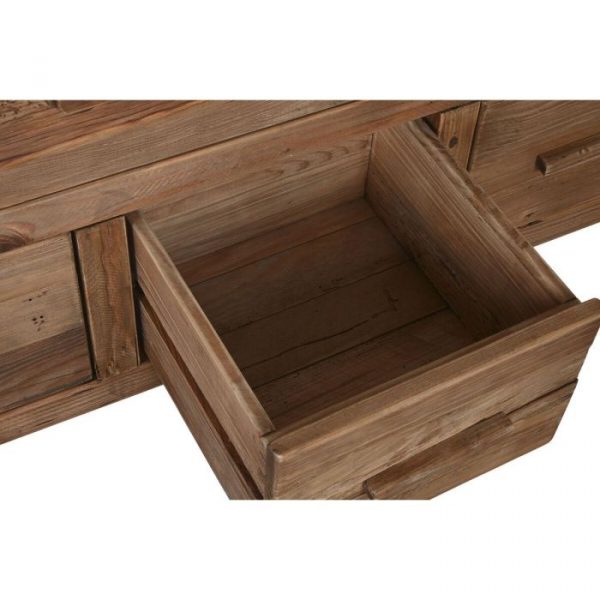 CAJONERA MADERA RECICLADA PINO 210X48X80 NATURAL - Imagen 2