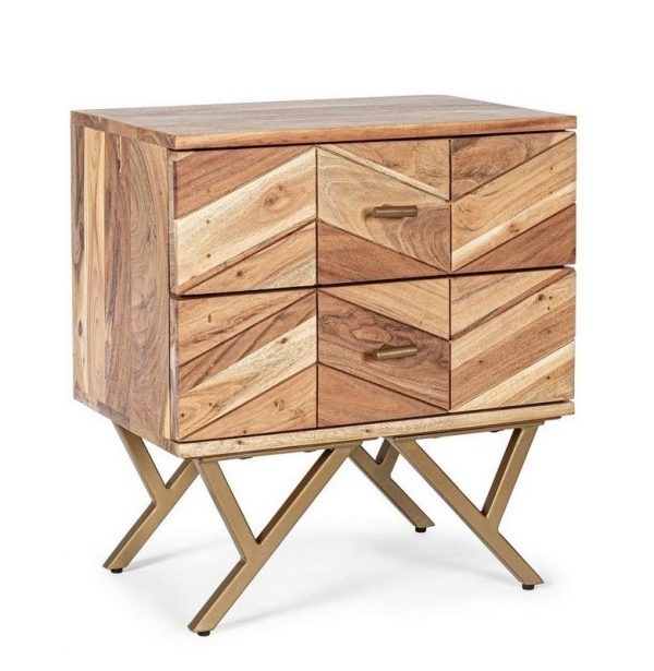 MESITA DE NOCHE 2C RAIDA 50X35X55