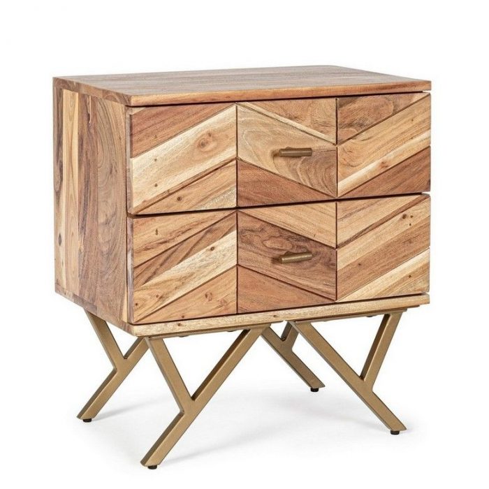 MESITA DE NOCHE 2C RAIDA 50X35X55