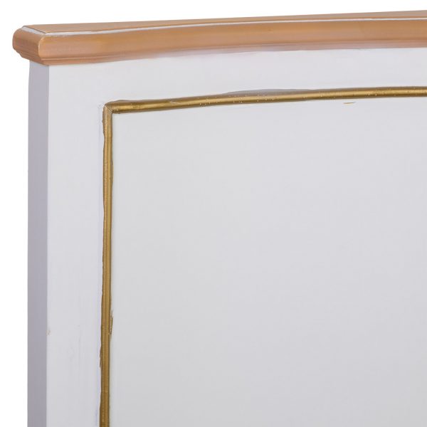 CABEZAL DE CAMA MADERA 150X6X130CM - Imagen 3