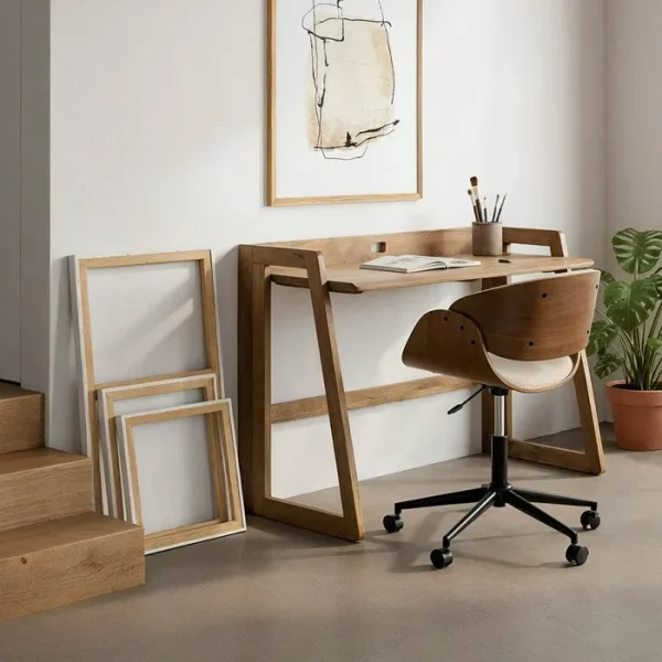 ESCRITORIO MADERA DE MANGO 120 X 56 X 83 CM