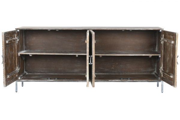 APARADOR MANGO 180X40X80 DECAPE BLANCO - Imagen 4