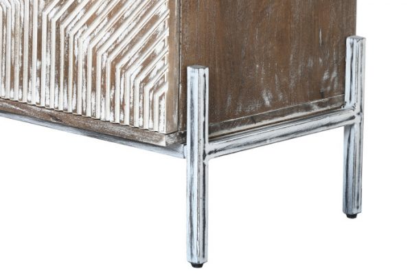 APARADOR MANGO 180X40X80 DECAPE BLANCO - Imagen 6
