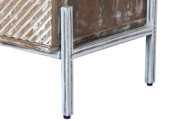 MUEBLE TV MANGO 180X40X50 32,50 DECAPE BLANCO - Imagen 6