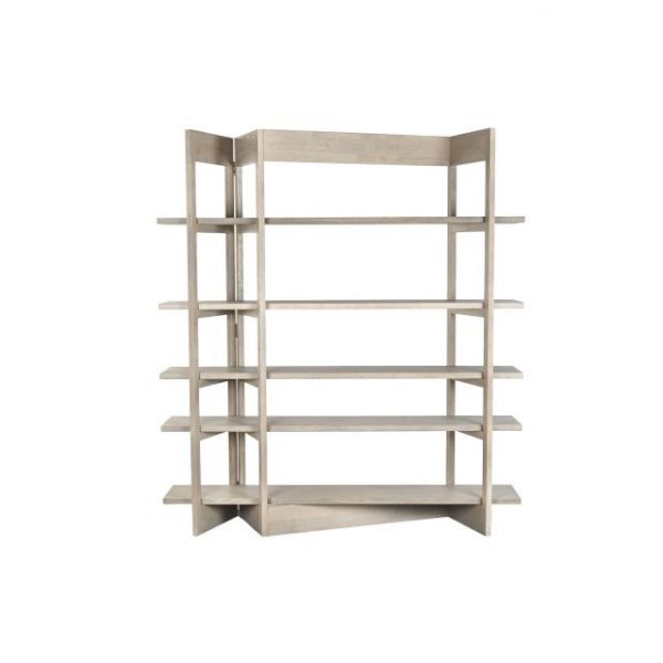 ESTANTERIA MADERA DE HEVEA 180X40X200