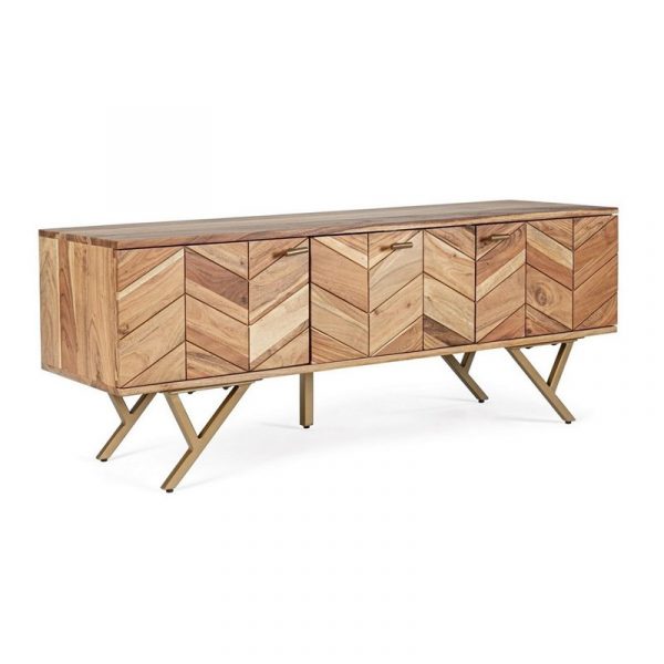MUEBLE TV 3P RAIDA 130X40X51