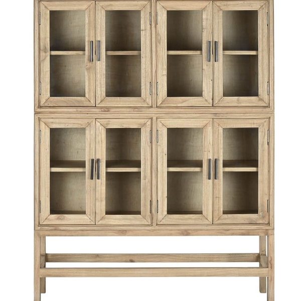 VITRINA MINDI CRISTAL 120X41X160