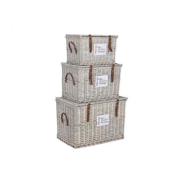 BAUL SET 3 MIMBRE 67X45X46 NATURAL