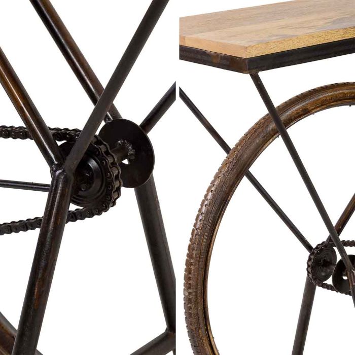 RECIBIDOR BICICLETA CON RUEDAS 183X38X86CM - Imagen 2