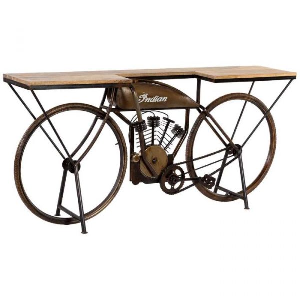 RECIBIDOR BICICLETA CON RUEDAS 183X38X86CM