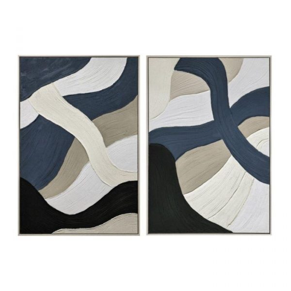 CUADRO LIENZO PS 83X4,5X123 MODERNO 2 SURT.
