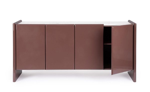 APARADOR 4P OTILIA BRICK 163X45X80CM - Imagen 6
