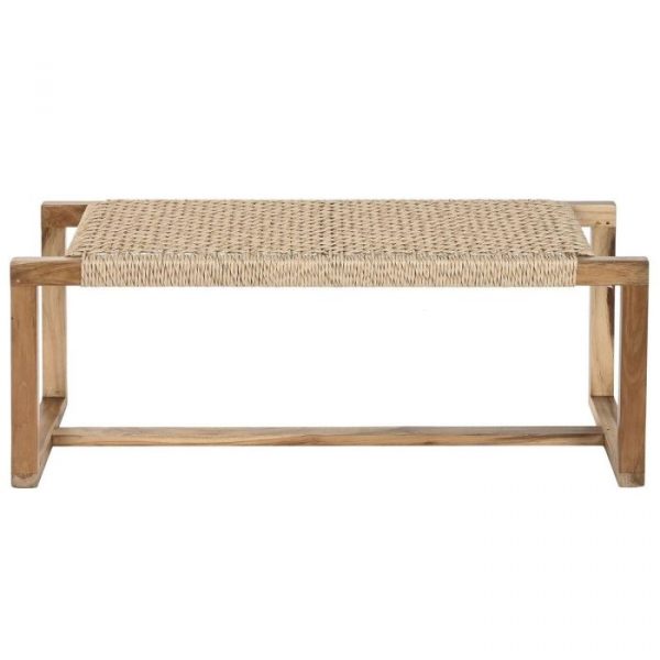 DESCALZADORA TECA FIBRA 120X40X45 MARRON