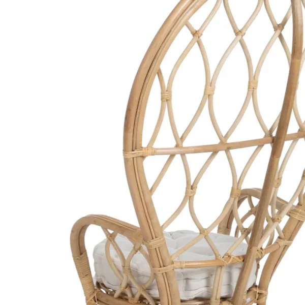 SILLÓN NATURAL RATÁN SALÓN 90 X 73 X 142,50 CM - Imagen 11