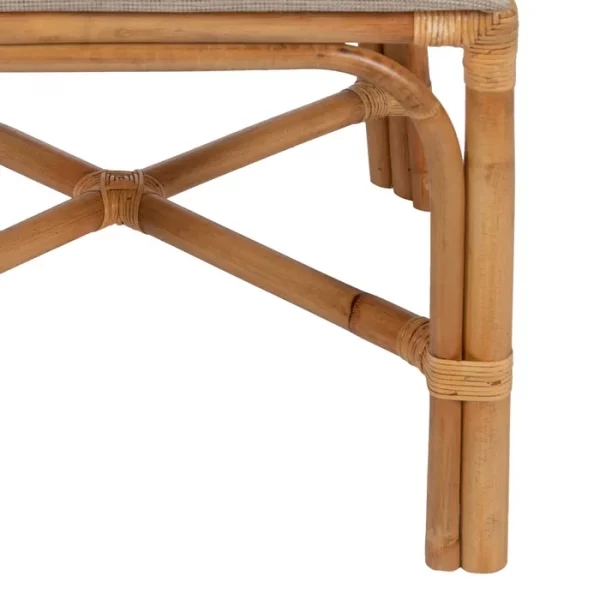 SILLA NATURAL RATÁN SALÓN 53 X 61,50 X 84,50 CM - Imagen 10