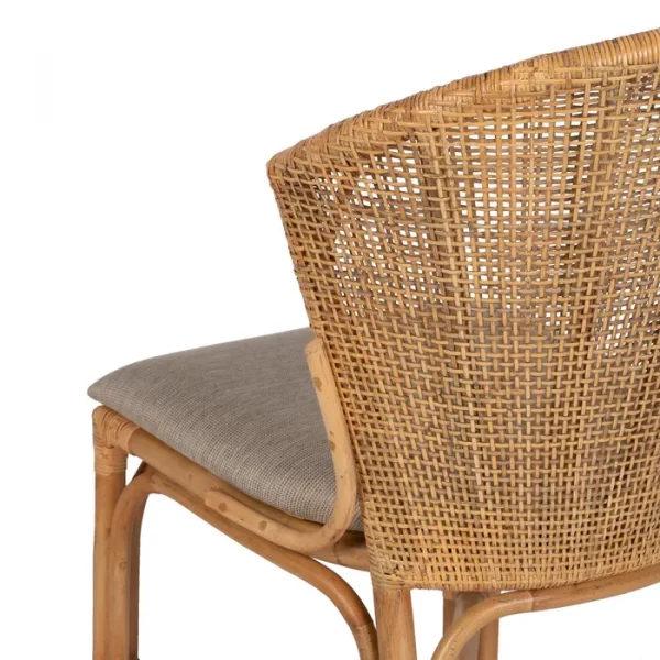 SILLA NATURAL RATÁN SALÓN 53 X 61,50 X 84,50 CM - Imagen 13