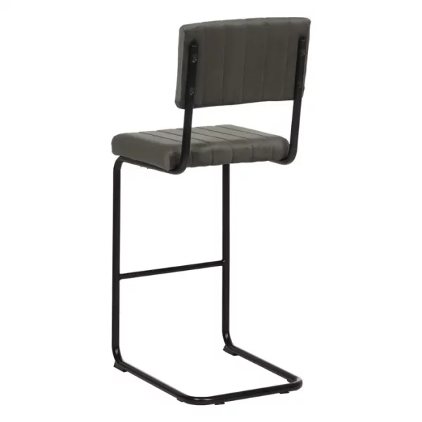 TABURETE TAUPE TEJIDO-METAL CONTRACT 44 X 50 X 115 CM - Imagen 4
