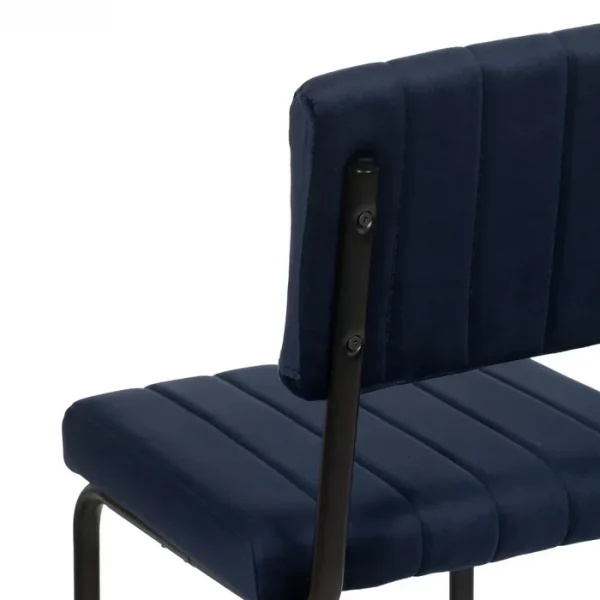 TABURETE AZUL TEJIDO-METAL CONTRACT 44 X 50 X 115 CM - Imagen 8