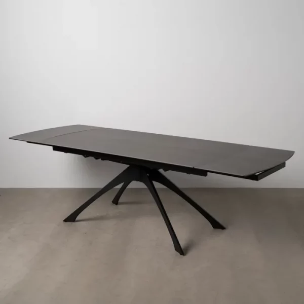 MESA EXTENSIBLE GRIS OSCURO 180 X 90 X 76 CM - Imagen 3