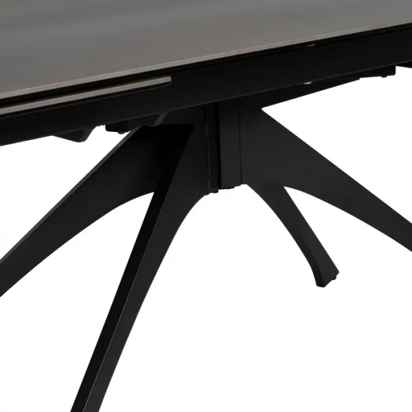 MESA EXTENSIBLE GRIS OSCURO 180 X 90 X 76 CM - Imagen 10