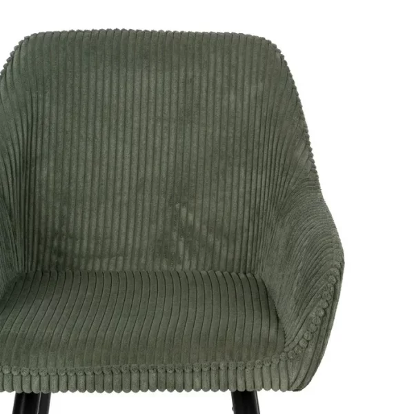 TABURETE VERDE TEJIDO-METAL CONTRACT 54 X 41,50 X 109 CM - Imagen 5