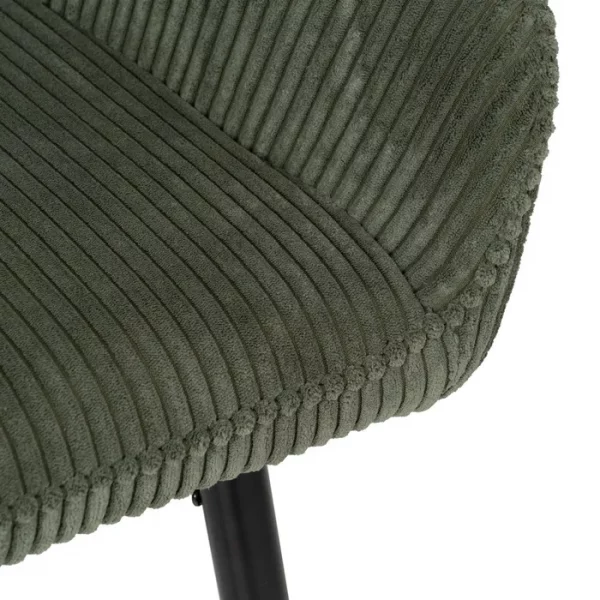 TABURETE VERDE TEJIDO-METAL CONTRACT 54 X 41,50 X 109 CM - Imagen 7