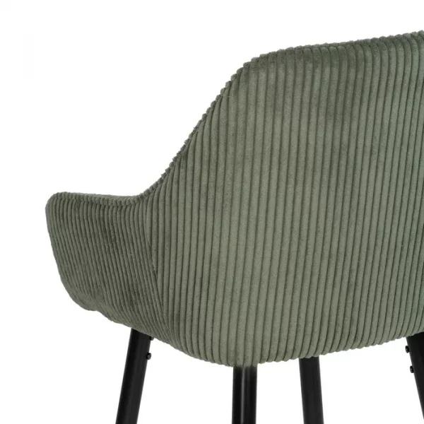 TABURETE VERDE TEJIDO-METAL CONTRACT 54 X 41,50 X 109 CM - Imagen 8