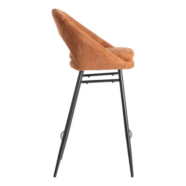 TABURETE CALABAZA TEJIDO-METAL CONTRACT 53 X 48 X 100 CM - Imagen 4