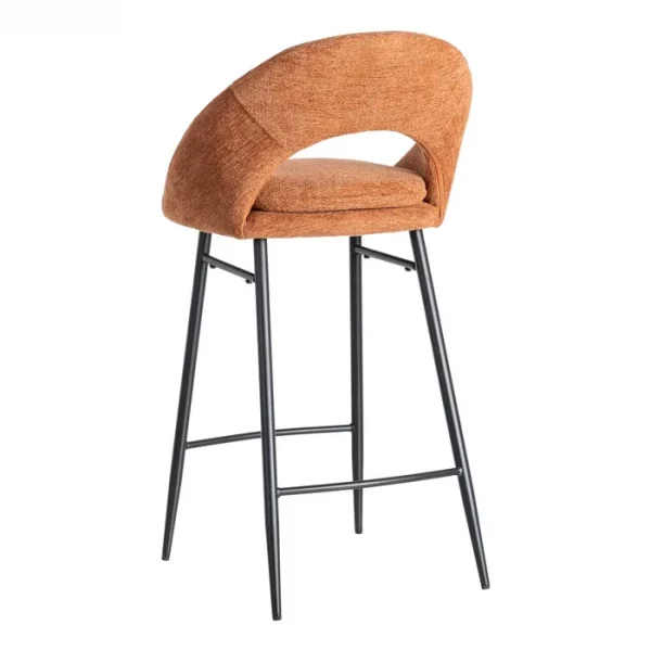 TABURETE CALABAZA TEJIDO-METAL CONTRACT 53 X 48 X 100 CM - Imagen 5