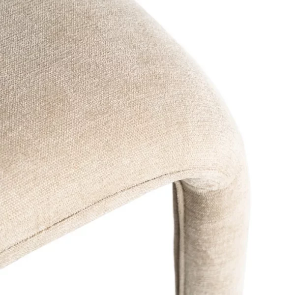 SILLA TAUPE TEJIDO 58 X 55 X 76 CM - Imagen 11