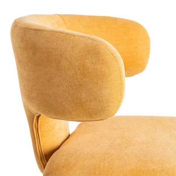 SILLA MOSTAZA TEJIDO 58 X 55 X 76 CM - Imagen 8