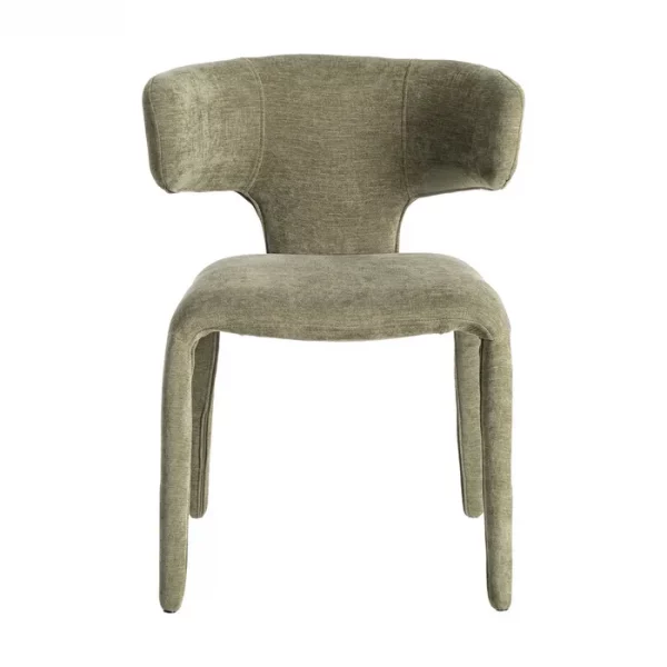 SILLA VERDE TEJIDO 58 X 55 X 76 CM - Imagen 3