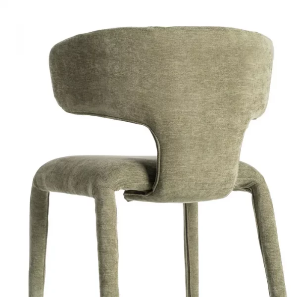 SILLA VERDE TEJIDO 58 X 55 X 76 CM - Imagen 6
