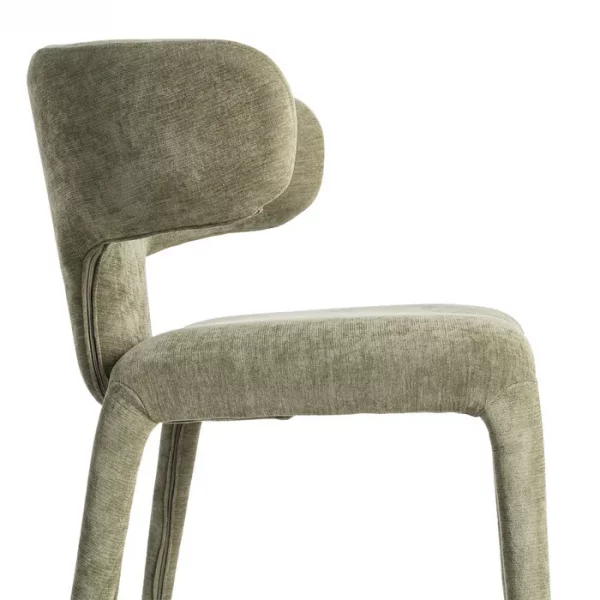 SILLA VERDE TEJIDO 58 X 55 X 76 CM - Imagen 7
