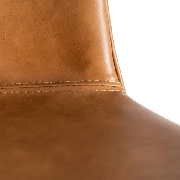 TABURETE CAMEL METAL / SIMIL PIEL 44,50 X 48,50 X 93,50 CM - Imagen 9