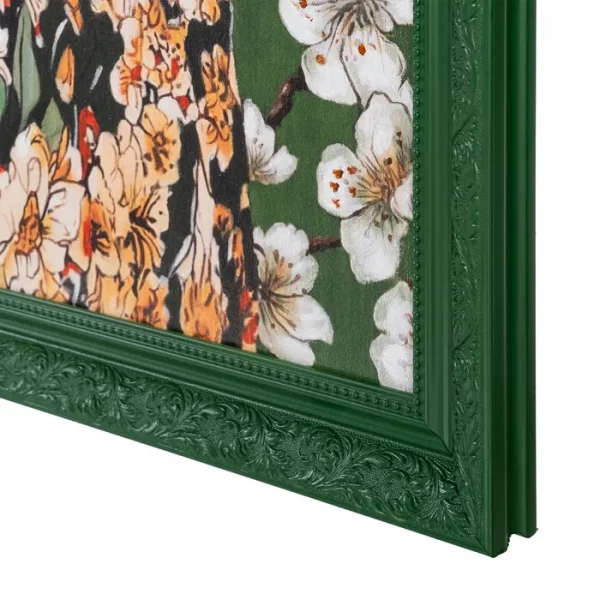 PINTURA MUJER VERDE LIENZO DECORACIÓN 100 X 3,50 X 130 CM - Imagen 5