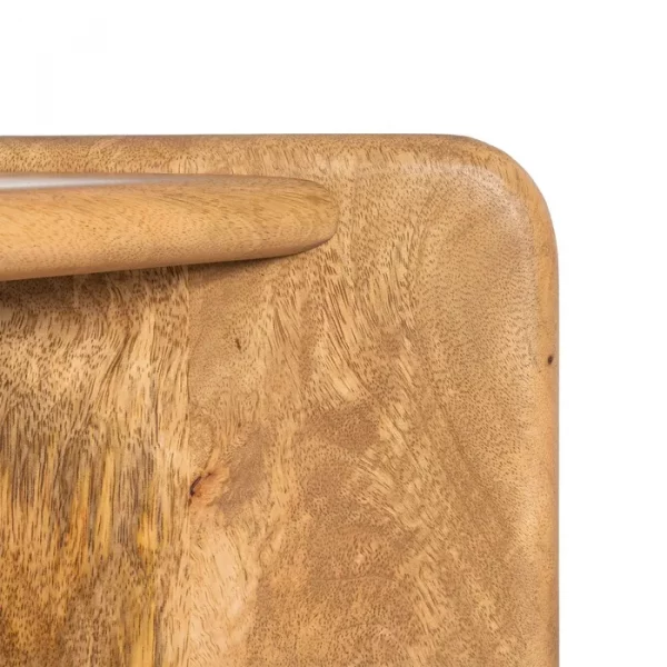 MESA CENTRO NATURAL MADERA DE MANGO 121 X 61 X 60,50 CM - Imagen 6
