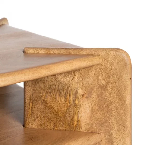 MESA CENTRO NATURAL MADERA DE MANGO 121 X 61 X 60,50 CM - Imagen 7