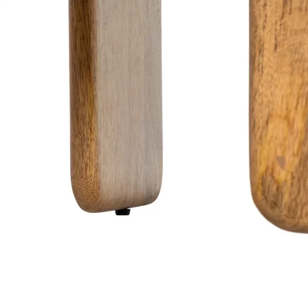 MESA CENTRO NATURAL MADERA DE MANGO 121 X 61 X 60,50 CM - Imagen 8