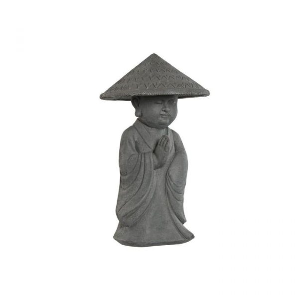 FIGURA MAGNESIA 30X30X51 MONJE GRIS
