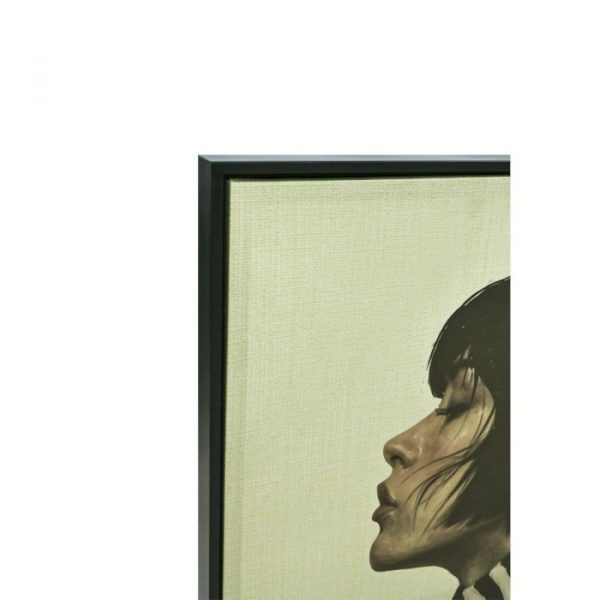 CUADRO LIENZO PS 83X4X123 CHICA RAYAS 2 SURT. - Imagen 2