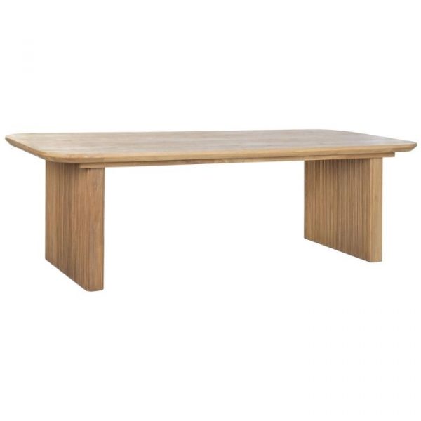 MESA TECA 250X100X77 NATURAL