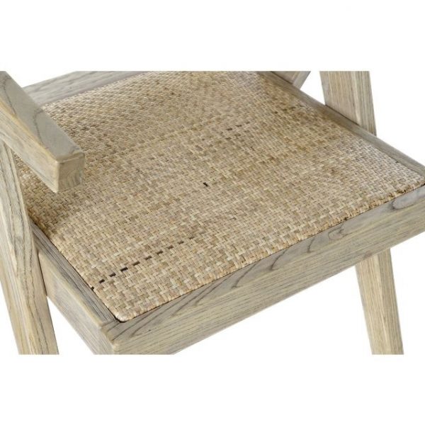 SILLA OLMO RATAN 56,5X60X86 REJILLA NATURAL - Imagen 2