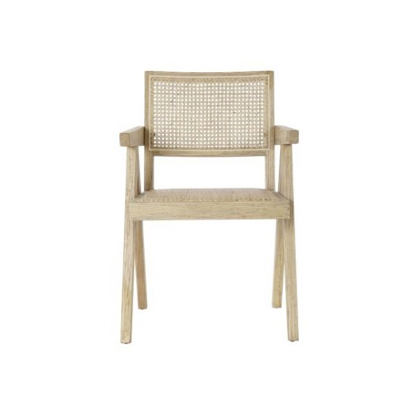 SILLA OLMO RATAN 56,5X60X86 REJILLA NATURAL - Imagen 5