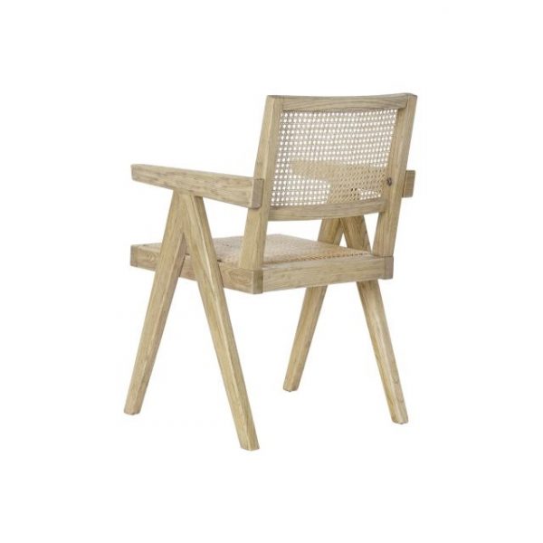 SILLA OLMO RATAN 56,5X60X86 REJILLA NATURAL - Imagen 6