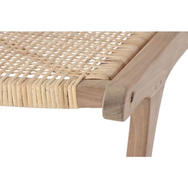 SILLA TECA RATAN 65X80X68 NATURAL - Imagen 6