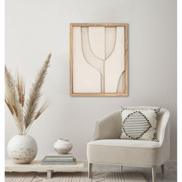CUADRO LED MDF 40X3,8X50 MODERNO 3D 2 SURT. - Imagen 3