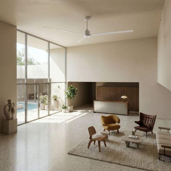 SULION ANNE XXL VENTILADOR LED BLANCO