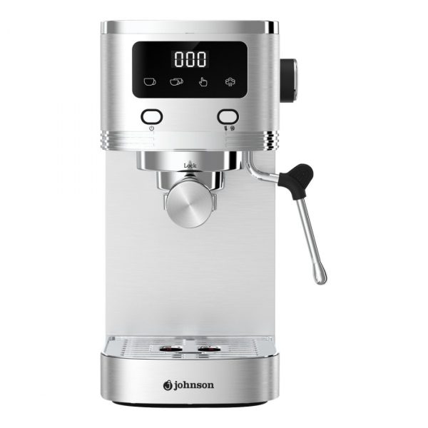 CAFETERA SEMIAUTOMATICA JOHNSON 1350W 20 BARES INOX